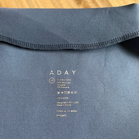 ADAY Like A Boss Sweatshirt, ‘Mineral’ blue, size XS - Picture 9 of 10